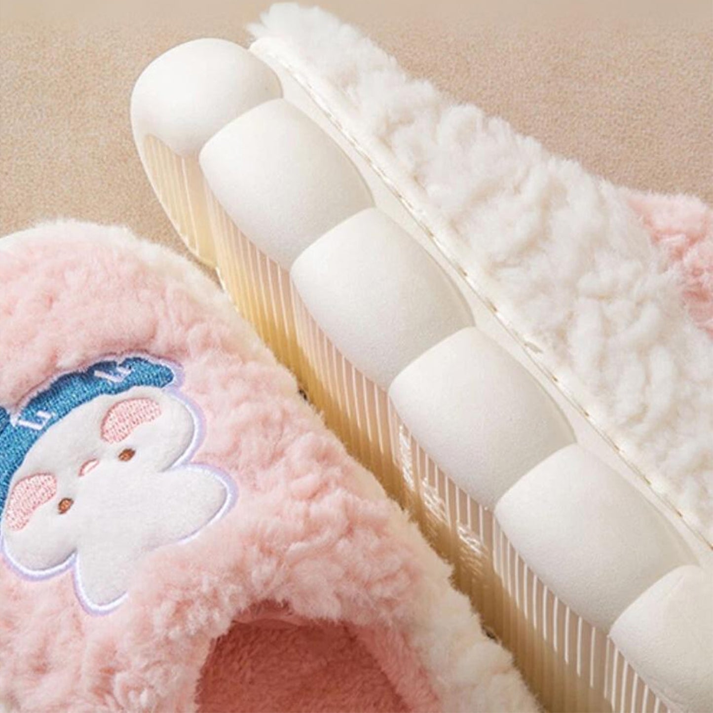 Miscreef Teddy Warm Winter Slippers